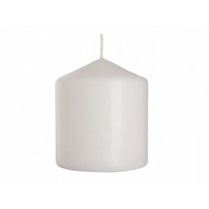 Dekoratívna sviečka Cassic Maxi biela, 9 cm