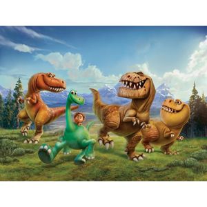 AG Art Detská fototapeta XXL Dobrý dinosaurus 360 x 270 cm, 4 diely