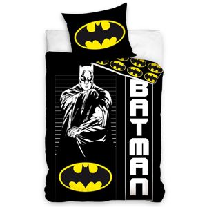 Carbotex Detské bavlnené obliečky Batman Strážca noci, 140 x 200 cm, 70 x 90 cm