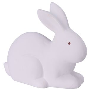 Keramický zajačik Doodle biela, 16 cm