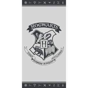 CARBOTEX Osuška Harry Potter Erb Bradavíc, 70 x 140 cm