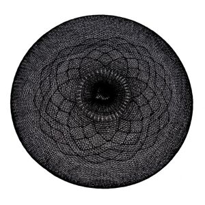 Prestieranie plastové Mandala čierna, 38 cm