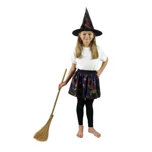Rappa Detská čarodejnícka tutu sukne s pavučinami
