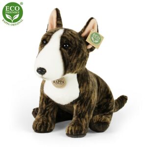 Rappa Plyšový pes anglický bulteriér, 30 cm ECO-FRIENDLY