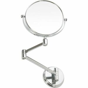 SAPHO XR005 X-Round E závesné kozmetické zrkadlo pr. 15 cm, strieborná