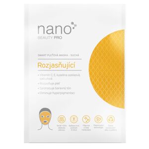 nanoBeauty Rozjasňujúca nanovlákenná maska proti akné